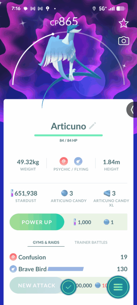 My first Legendary Pokemon