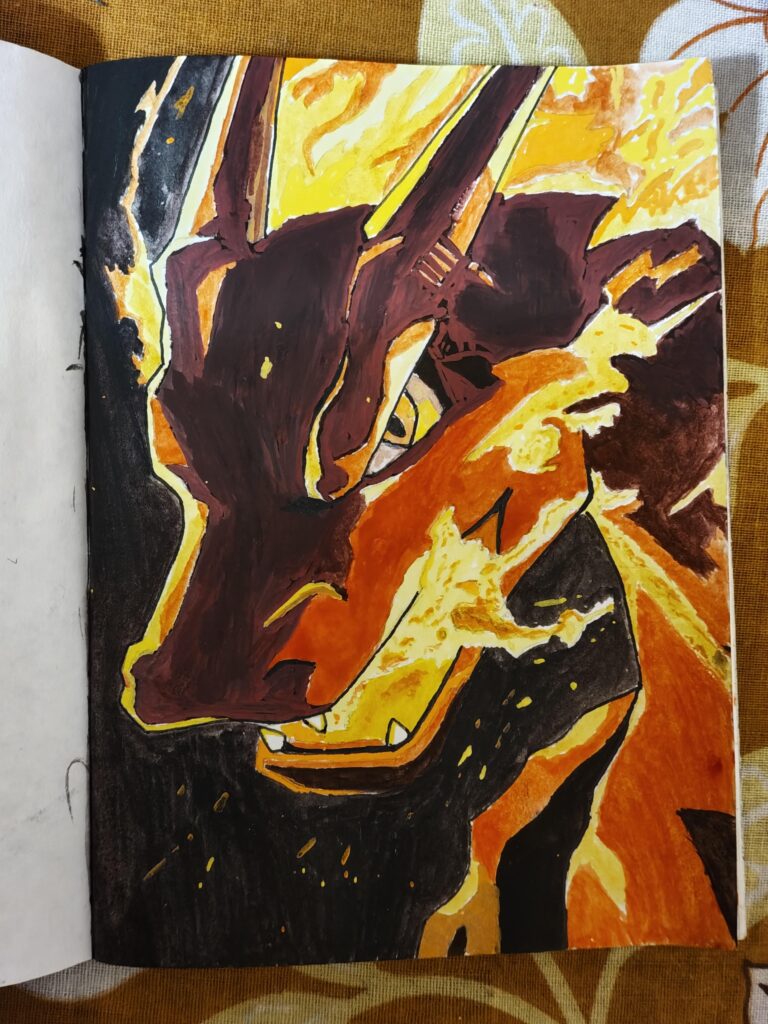 Charizard : watercolor