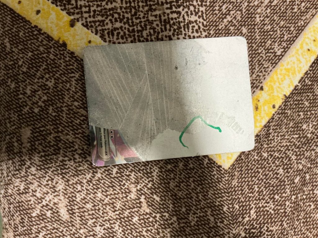 Can anyone figure out what card this was from these pics?