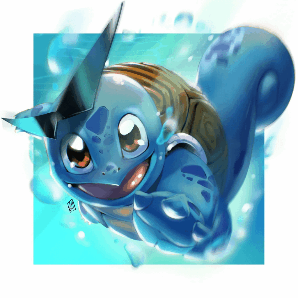 [OC] POKEMON FANART SQUIRTLE