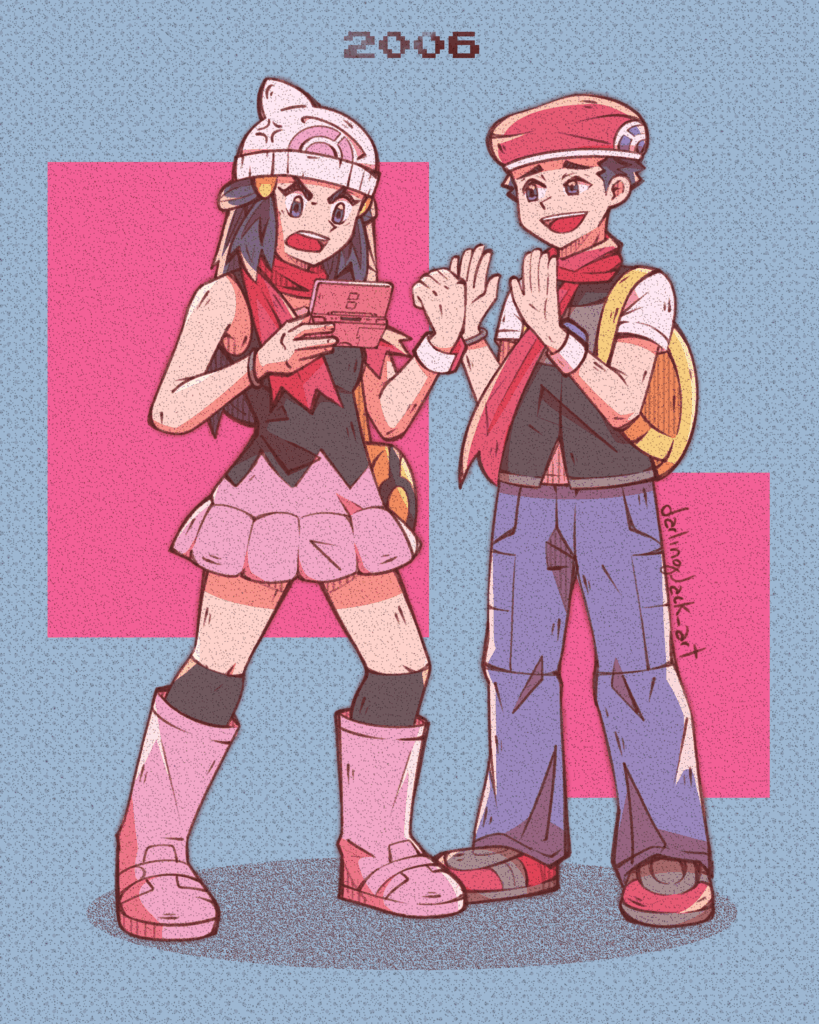 2006: Pokémon Diamond and Pearl 💎 [OC]