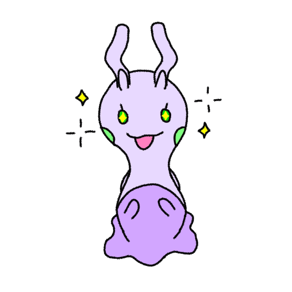 [OC] Sparkly Sliggoo animation ✨️