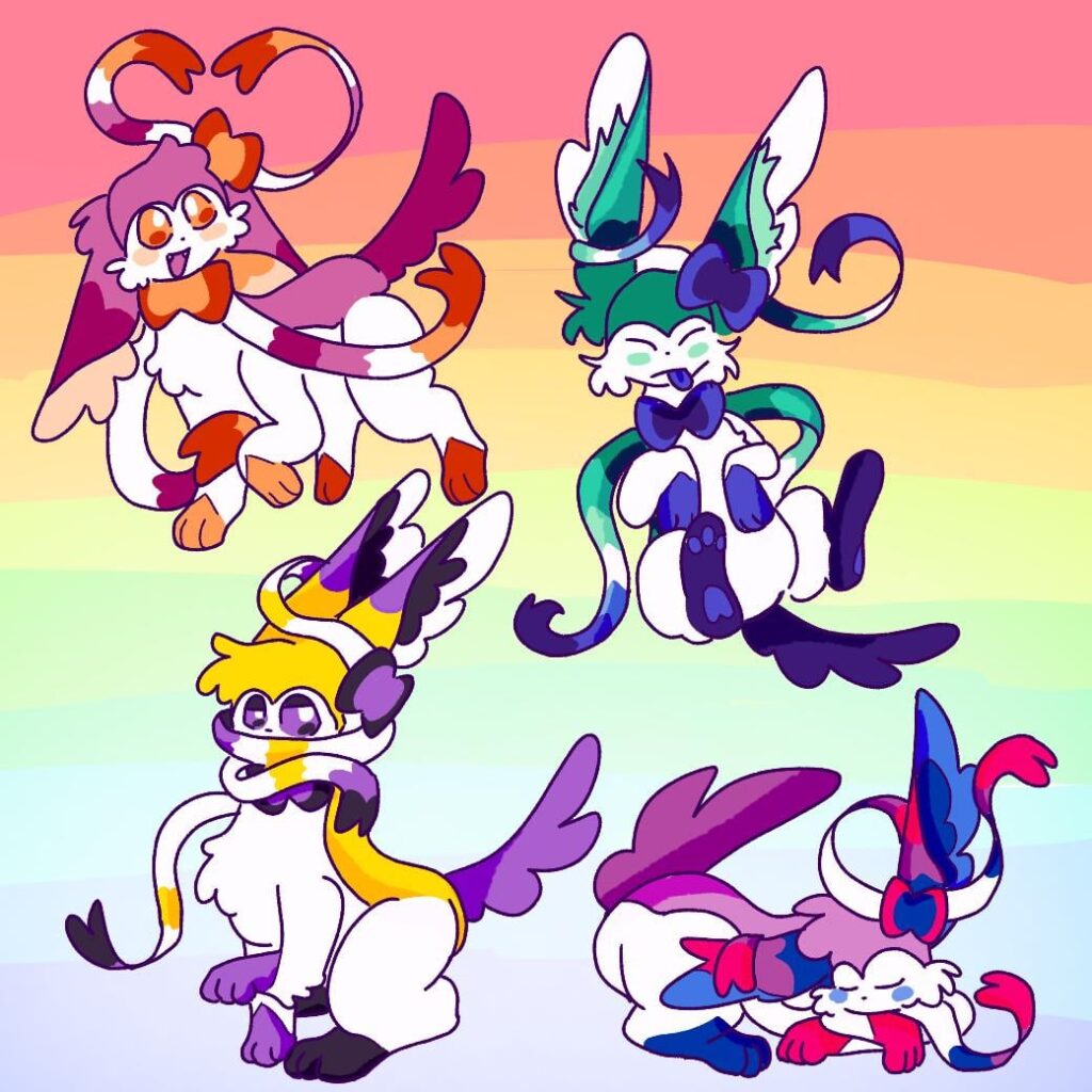 [OC] Prideful Sylveon