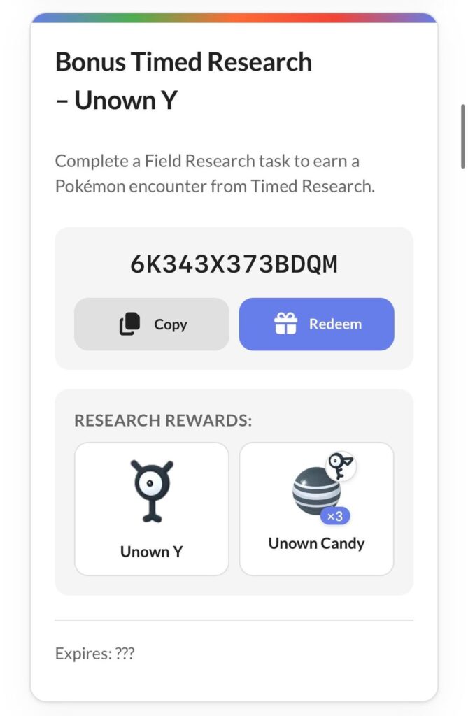 Available Codes Pokémon Go 25 FEB 2026