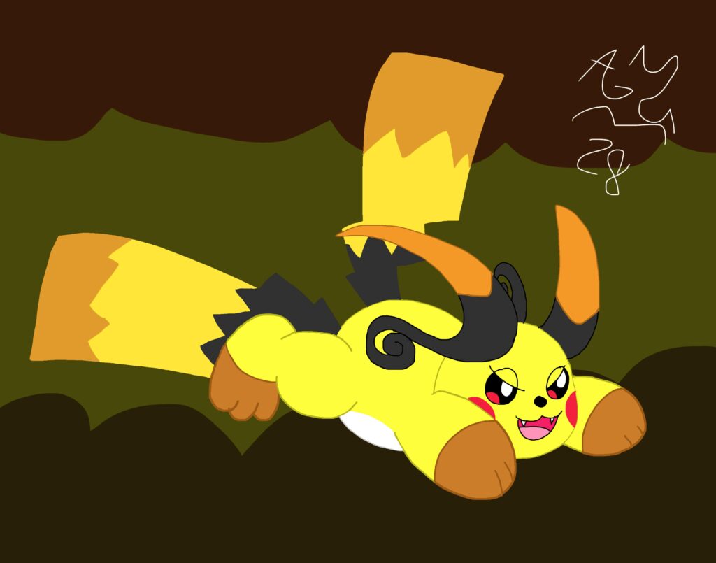 I draw Mega Raichu X