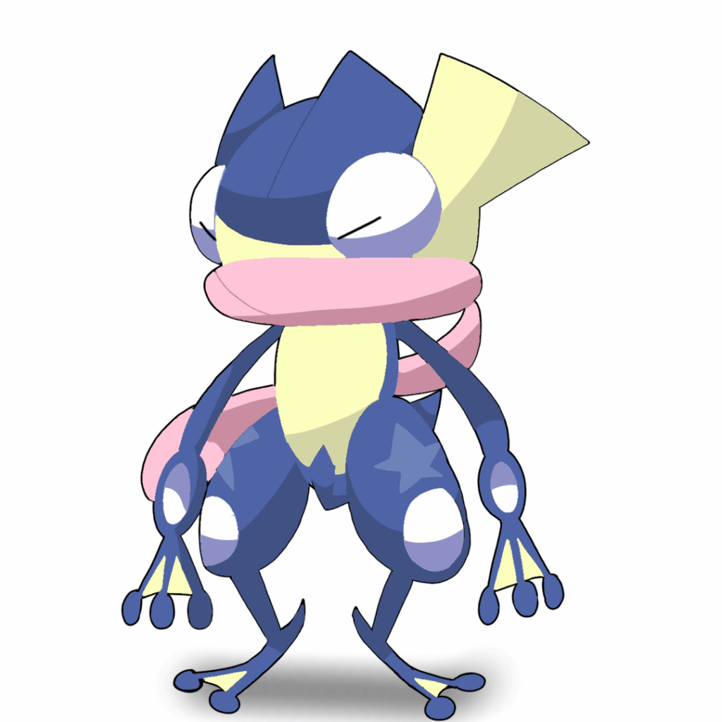Made Greninja in my own art style