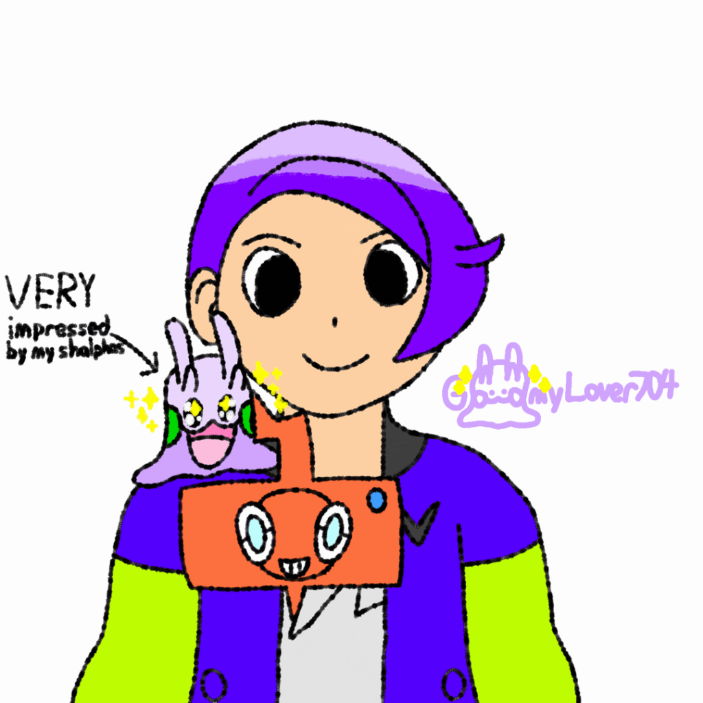 [OC] Showing Goomy my shalphas