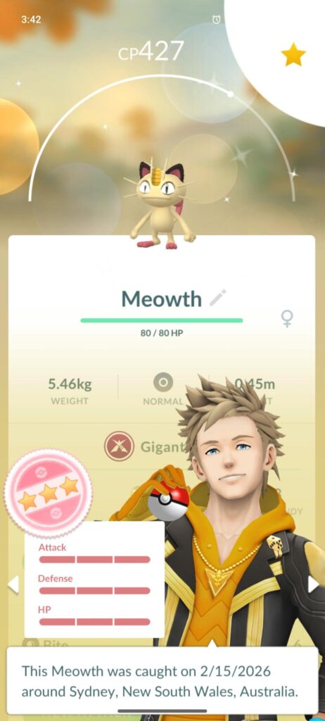 My rarest catch so far