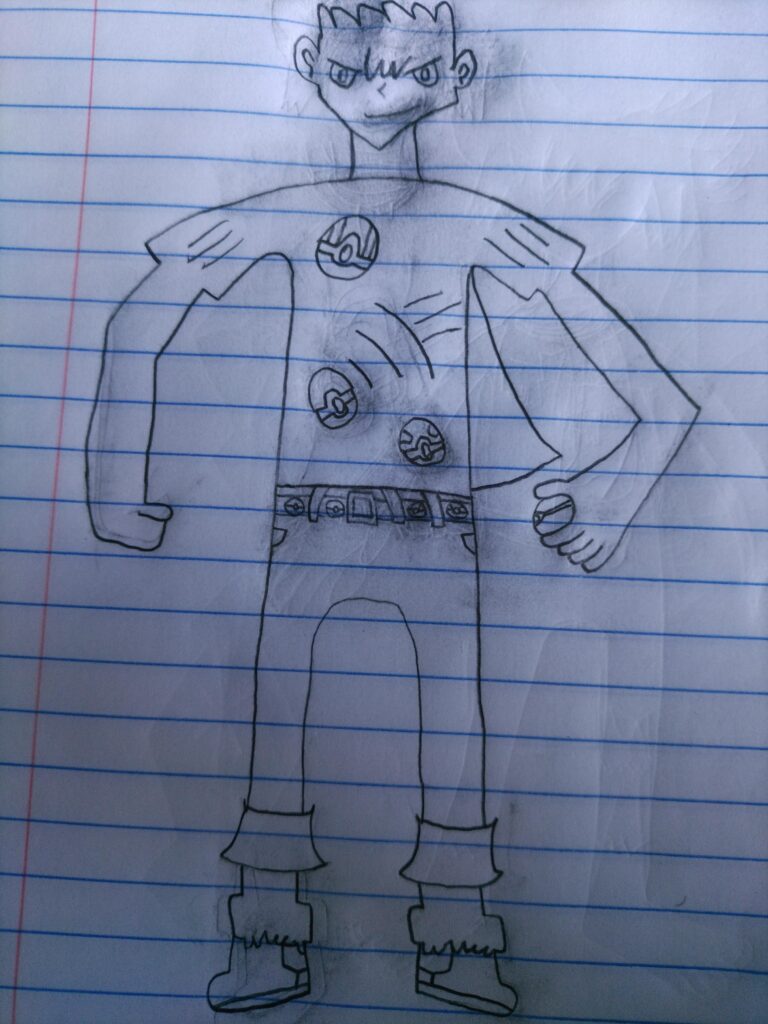 I WAS FINALLY ABLE TO DRAW MY POKEMON OC!!!