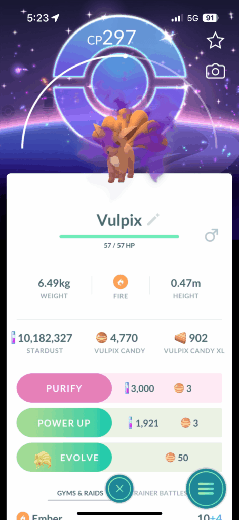 Shadow mons are CD BG eligible: good to remember in your next CD!