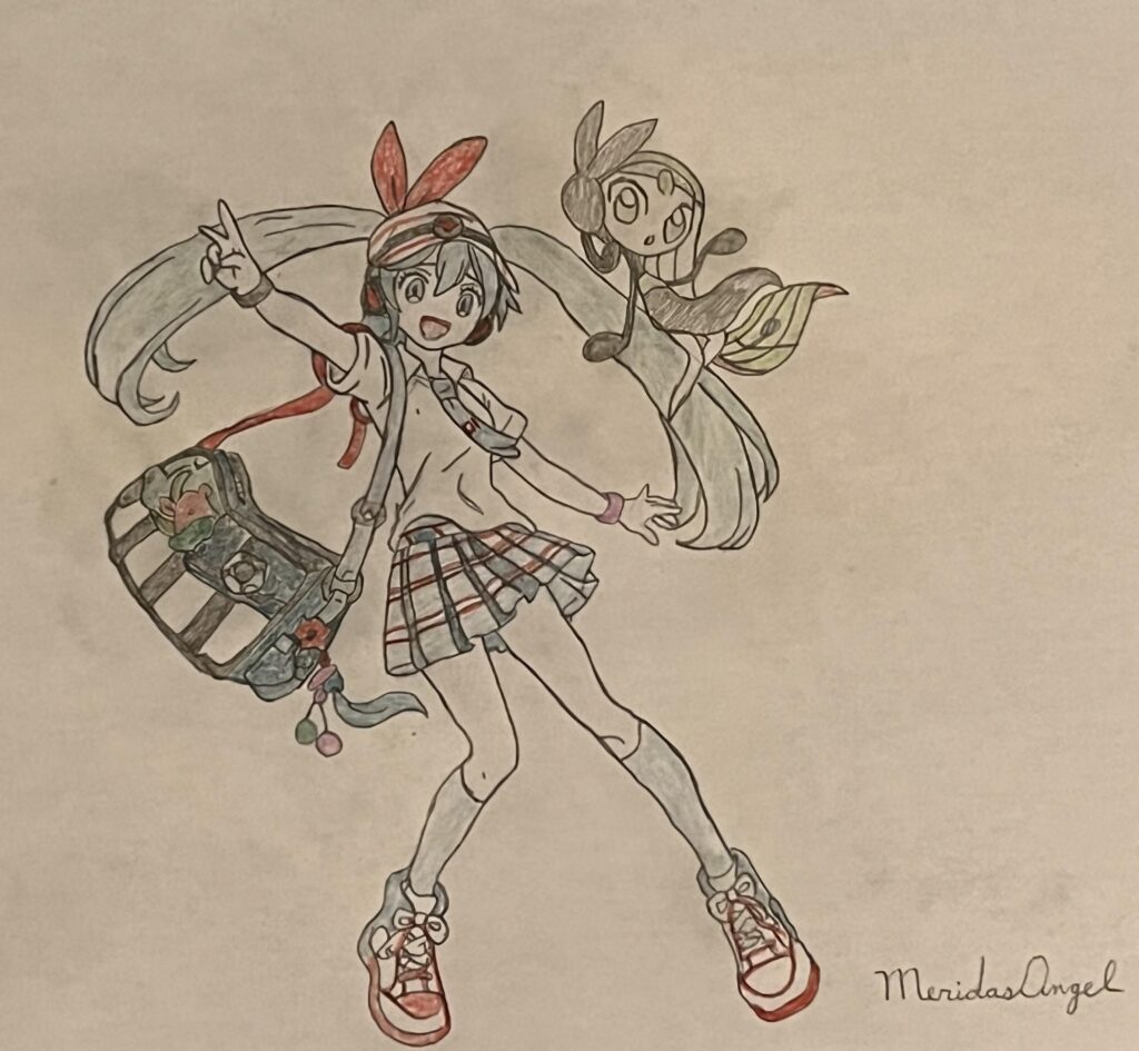 Trainer Miku Would Like to Battle! [OC]