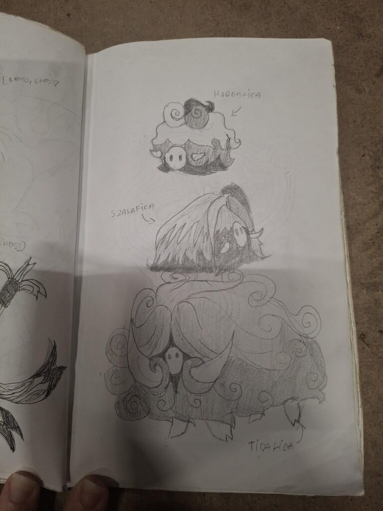 New Pokémon line, based on the "Mangalica"