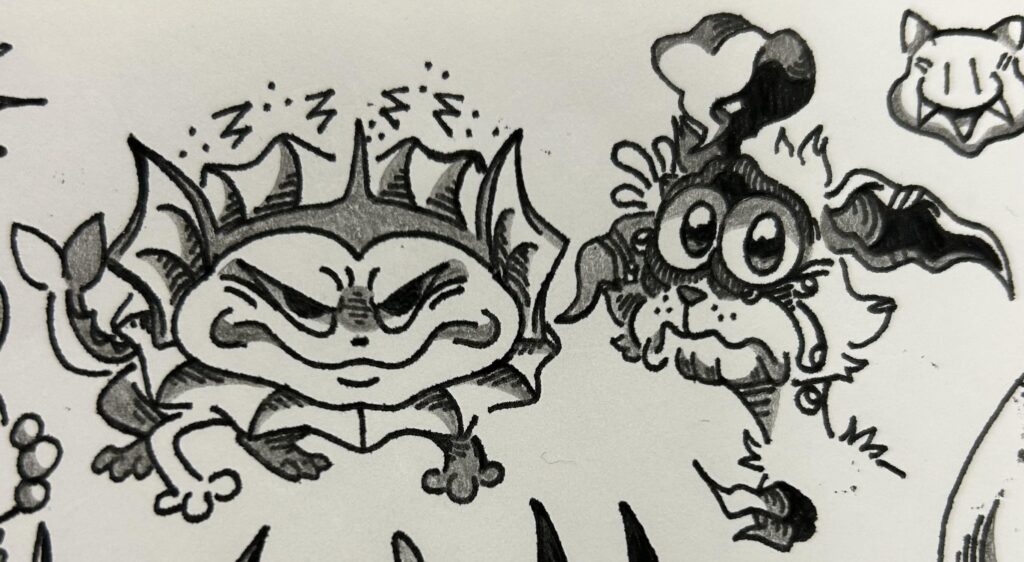 vaporeon and leafeon.[OC]