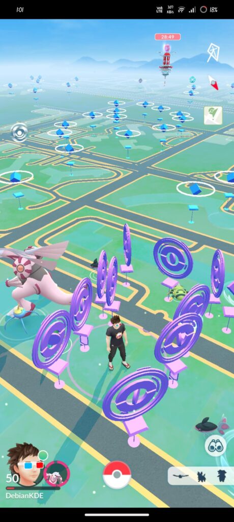 Pokestops near my hotel in Seoul (South Korea)