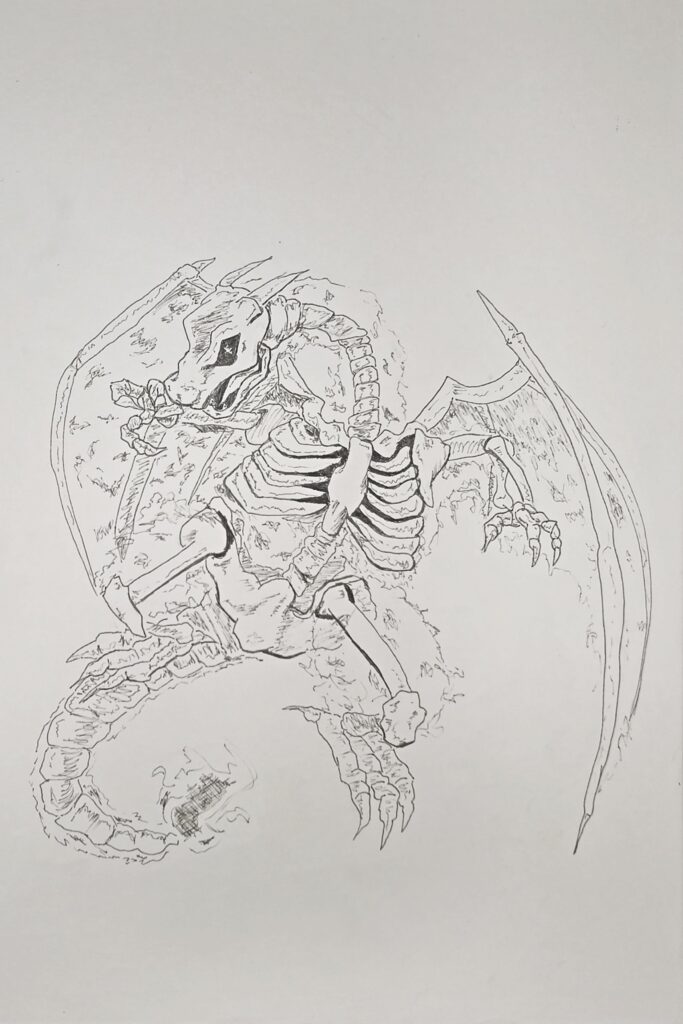 Ghost type Charizard. Done by me.