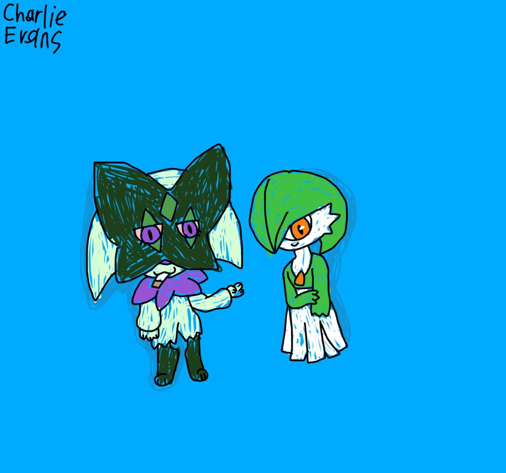 I drew these two again. I think nightshades a stoner