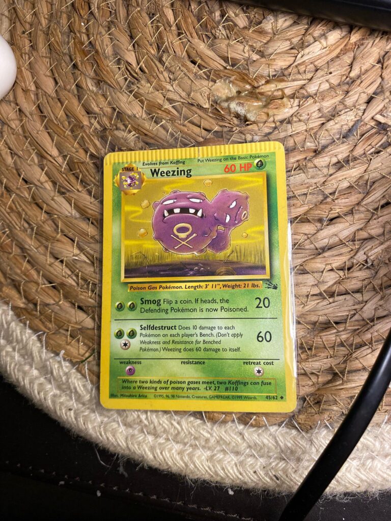 Old weezing potential misprint