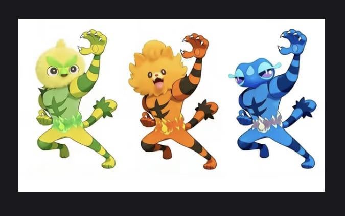 Final evolution for the starters revealed