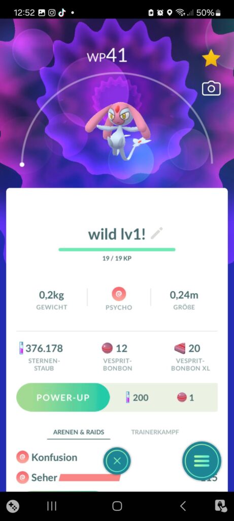 Level 1 mesprit caught in the wild