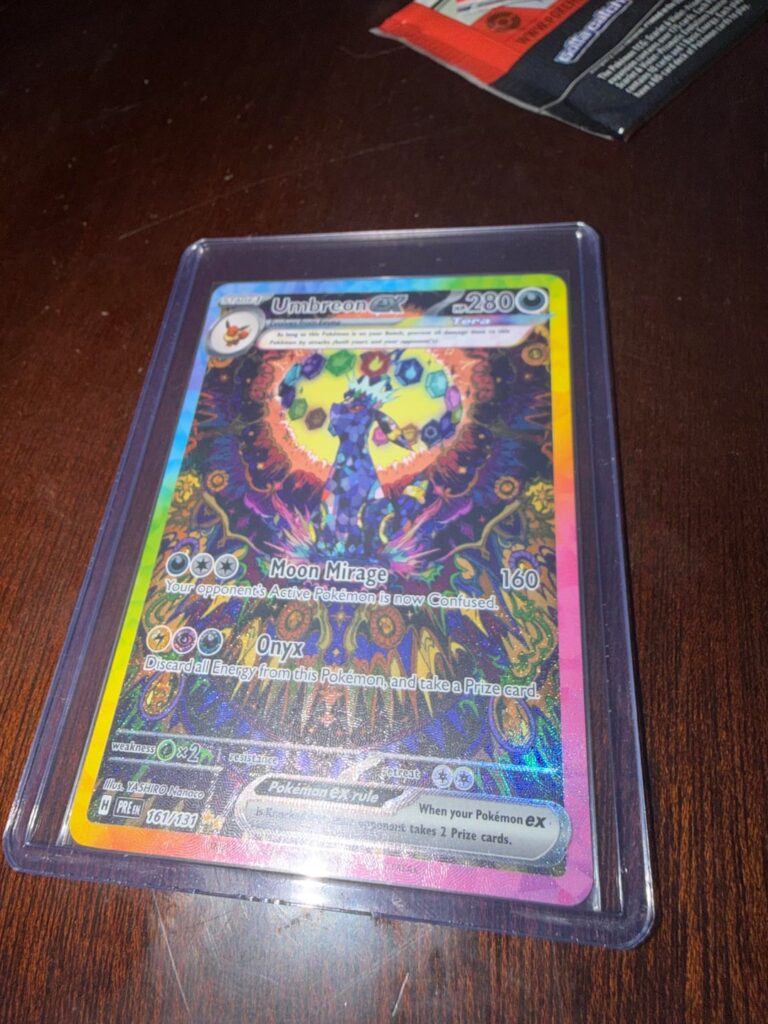Bought my first Pokemon cards today..am I crazy or does this look nearly perfect?