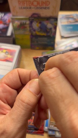 Ripping packs is so fun