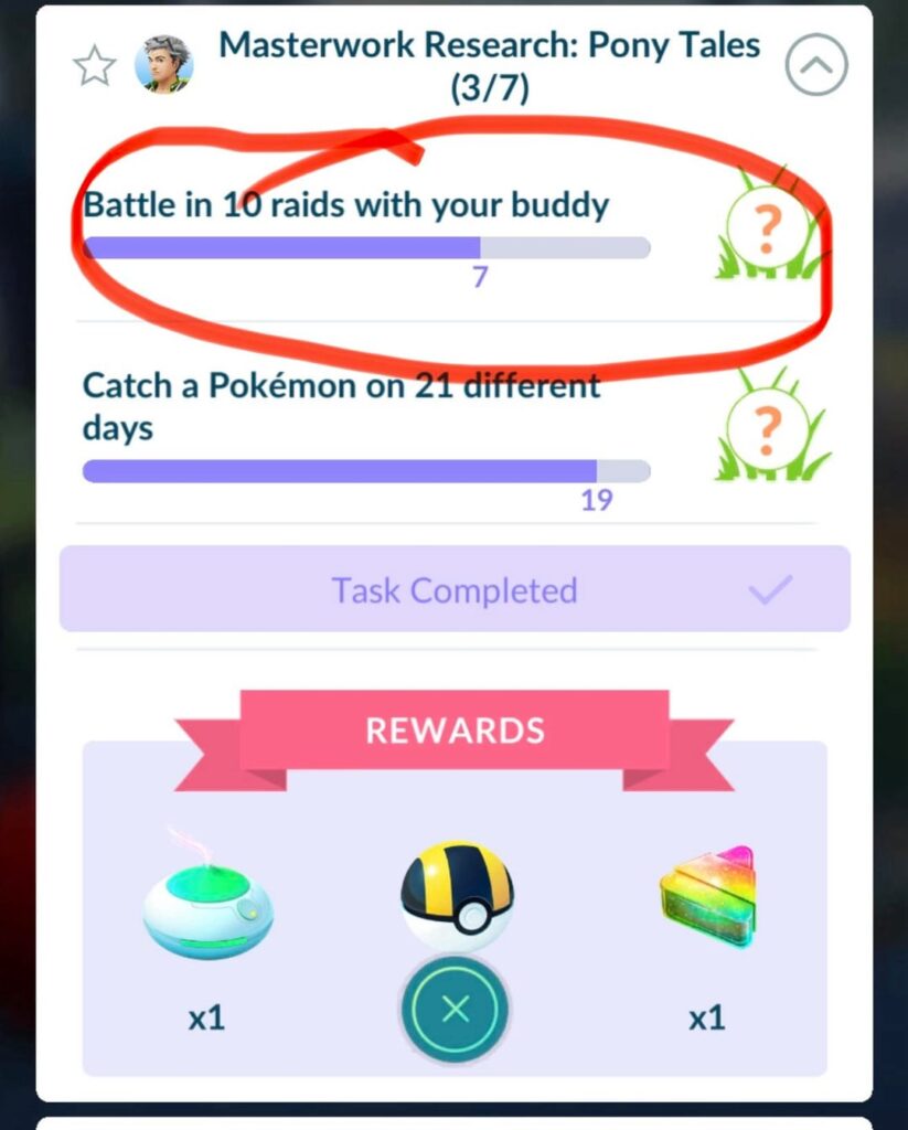 [Help] Special Research Task doesn’t register