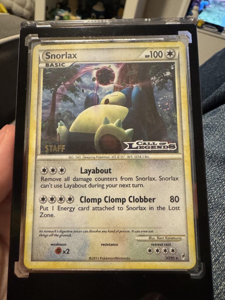 I guess this is my rarest Snorlax