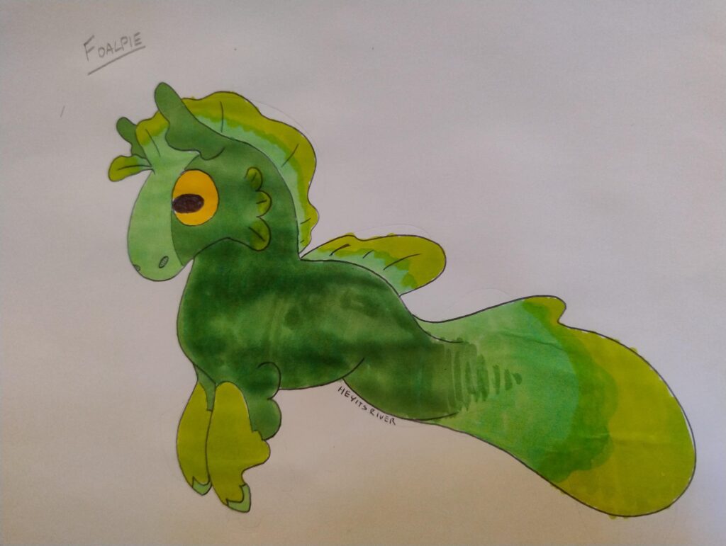 Foalpie, my fake water starter