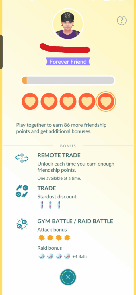 Became forever friends and also had interacted many days before forever friends came - but still hasn't become lucky friends till now. (Ik the chances are 1-2% and I also know it's just probability -- still it's been soo many days)