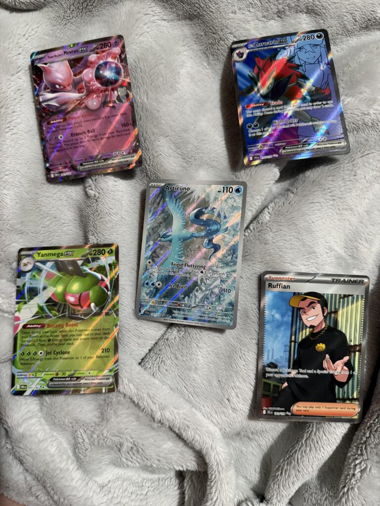 i opened my first ever packs!