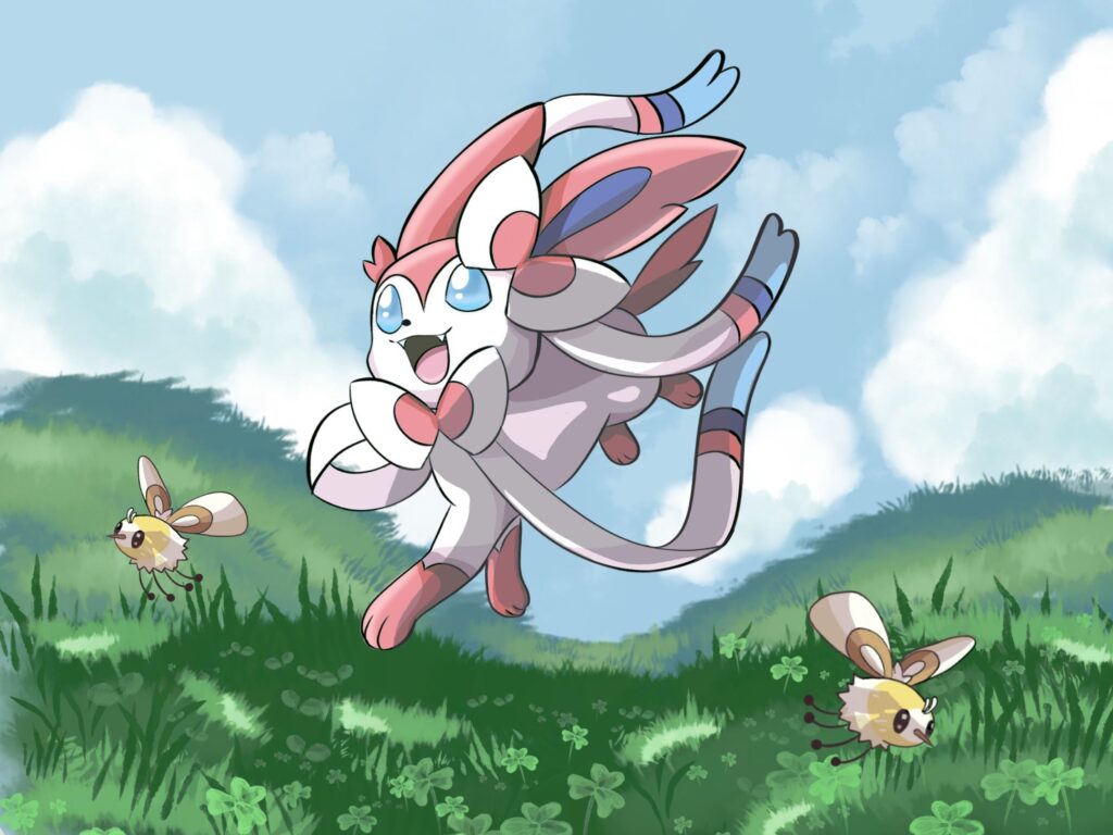 Drew a Pokémon I like (OC)