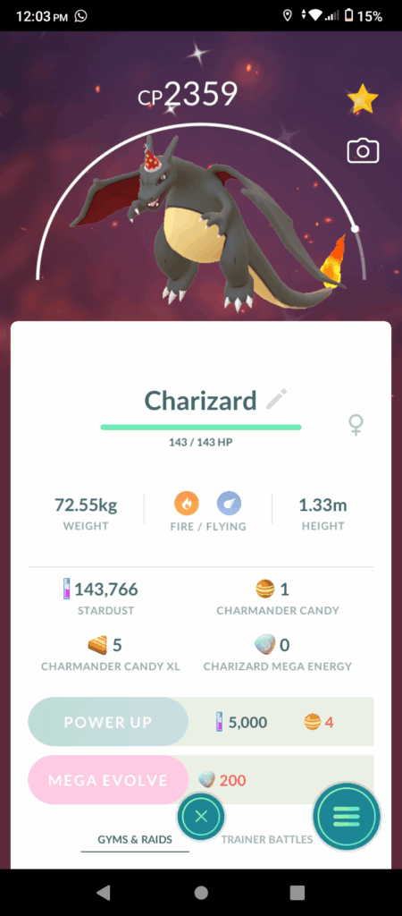 Is this cool at all? I don't play the game much but I caught a shiney Charmander, grinded candies to get this guy.