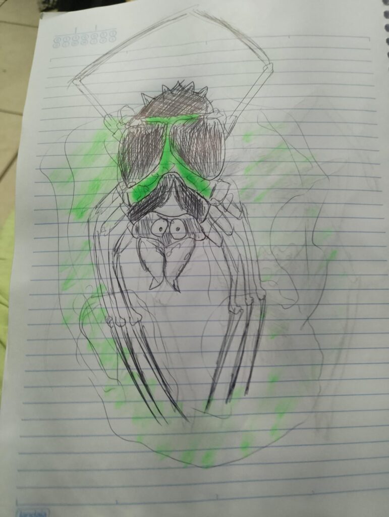 Pokémon inspired by harvestmen (produces gas that causes itching)