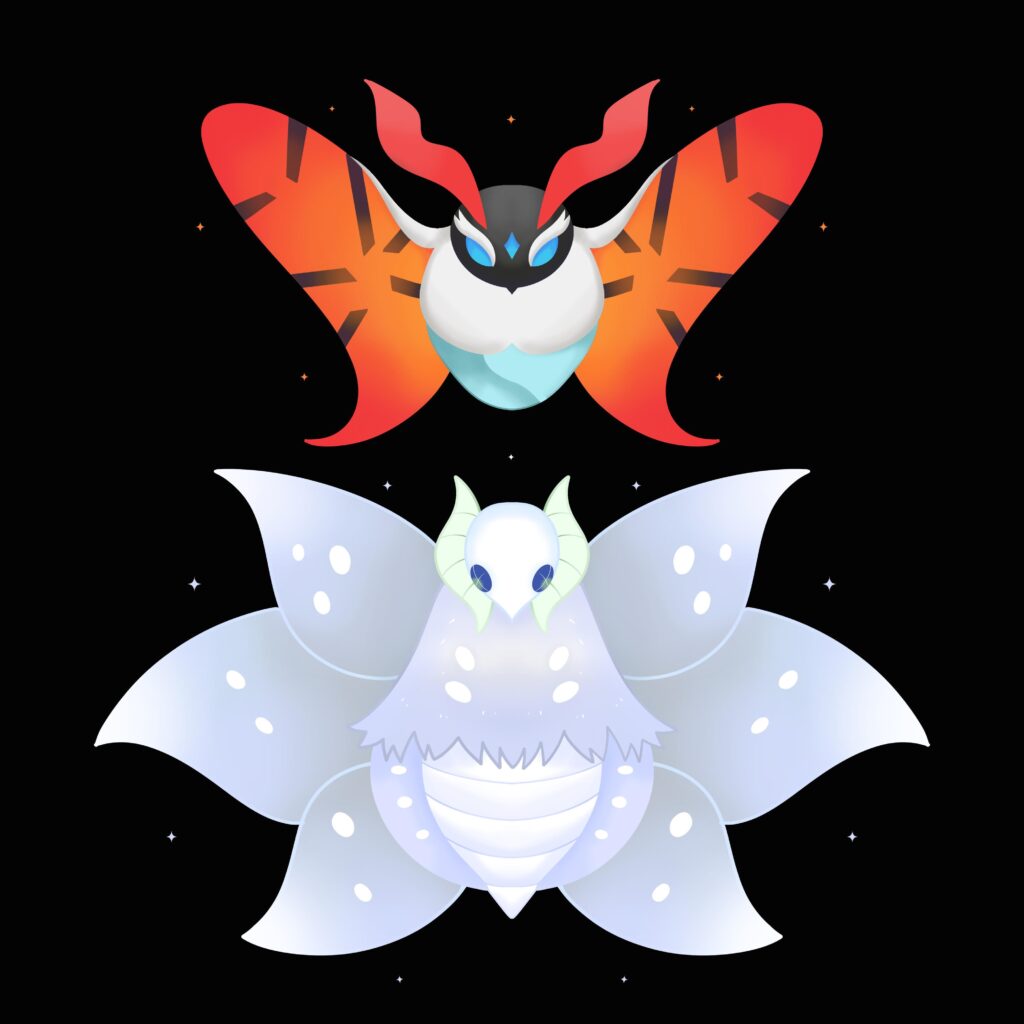 Volcarona & Frosmoth Color Swap 🔃✨