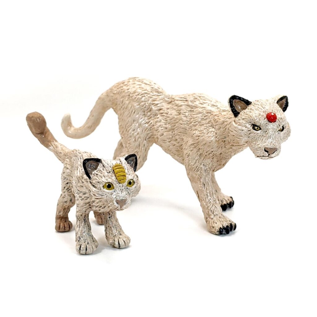 I Made Realistic Pokémon With Polymer Clay: Meowth and Persian