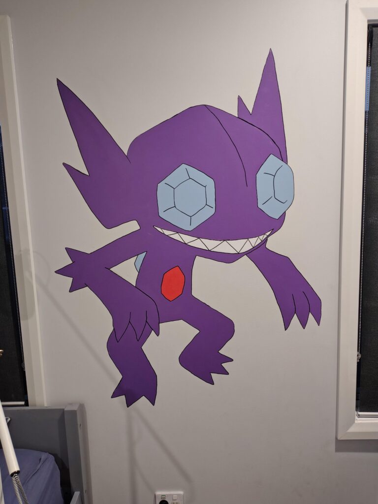 Dad project: Pokémon murals for my kid’s bedroom wall