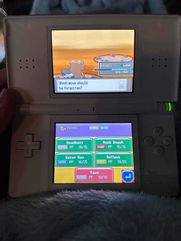 Help! Should I learn yawn and replace one of my current moves? (Urgent)