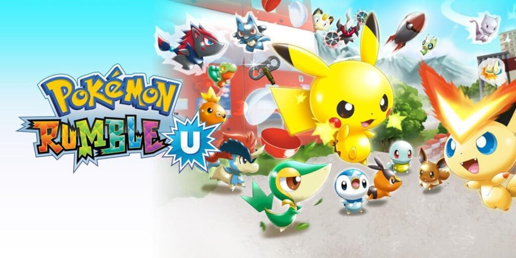 Pokemon rumble u is the start first game that started the whole amiibo trend, because pokemon rumble u have nfc figure that use to scan to get more pokemon.