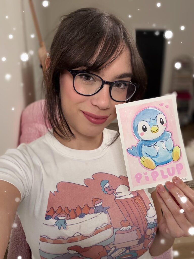 My watercolour piplup 🩵