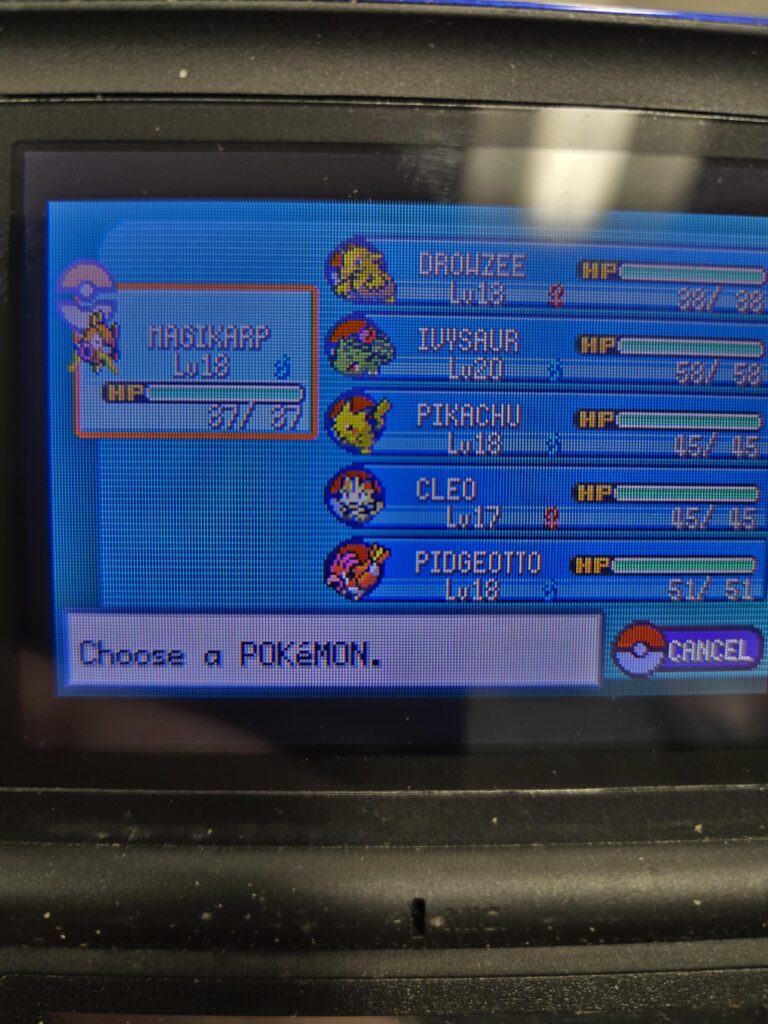 How well is my LeafGreen team?