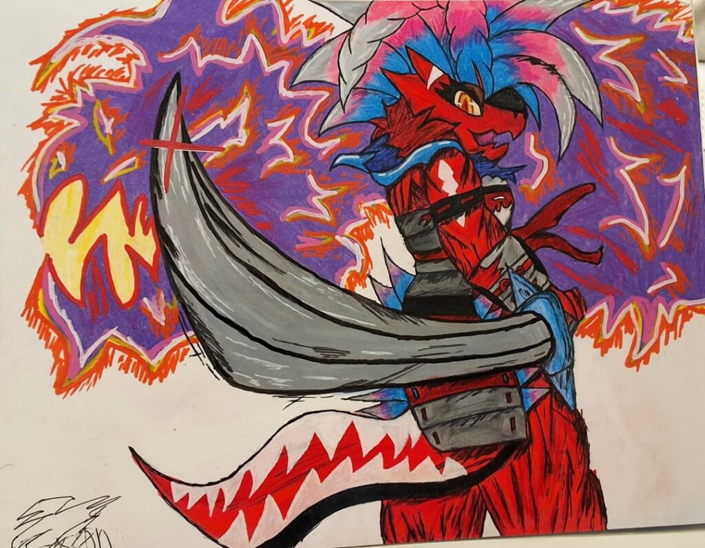 (My ocs) Koraiya and Miraya traditonal (made by me)