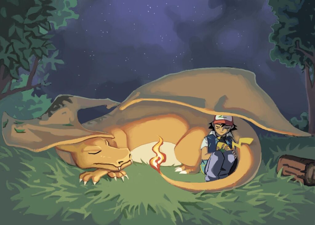 I wanted to add rain but couldn't figure out a pose for that