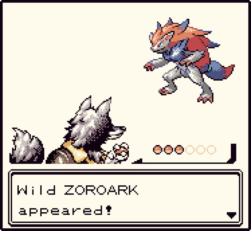 Pokemon Gold style commission 🤍 [OC]