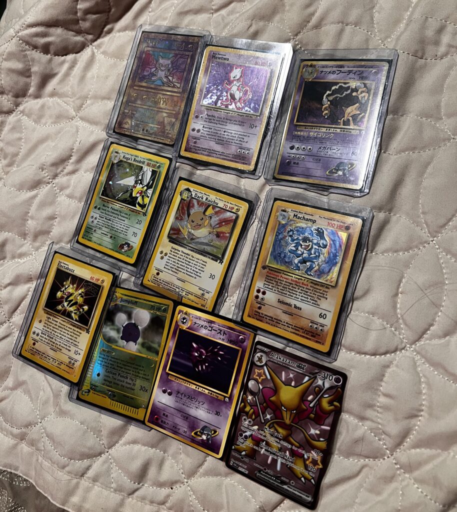 was cleaning the house.