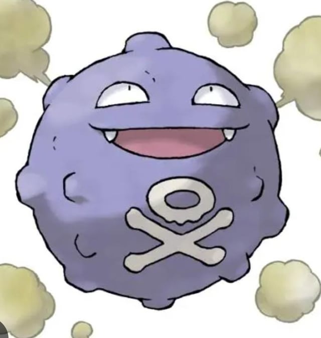 Process of woodcarving Koffing [OC]