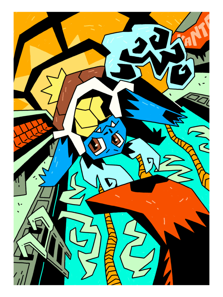 Li disegno in ordine finché non mi stufo (008) - anche Wartortle vorrebbe una medaglia olimpica