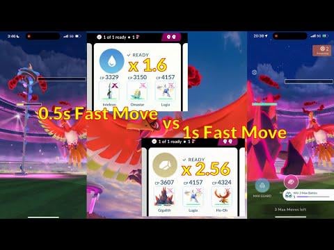 Dynamax Ho-Oh Solo with 1s Fast Move (and it is an optimal route)