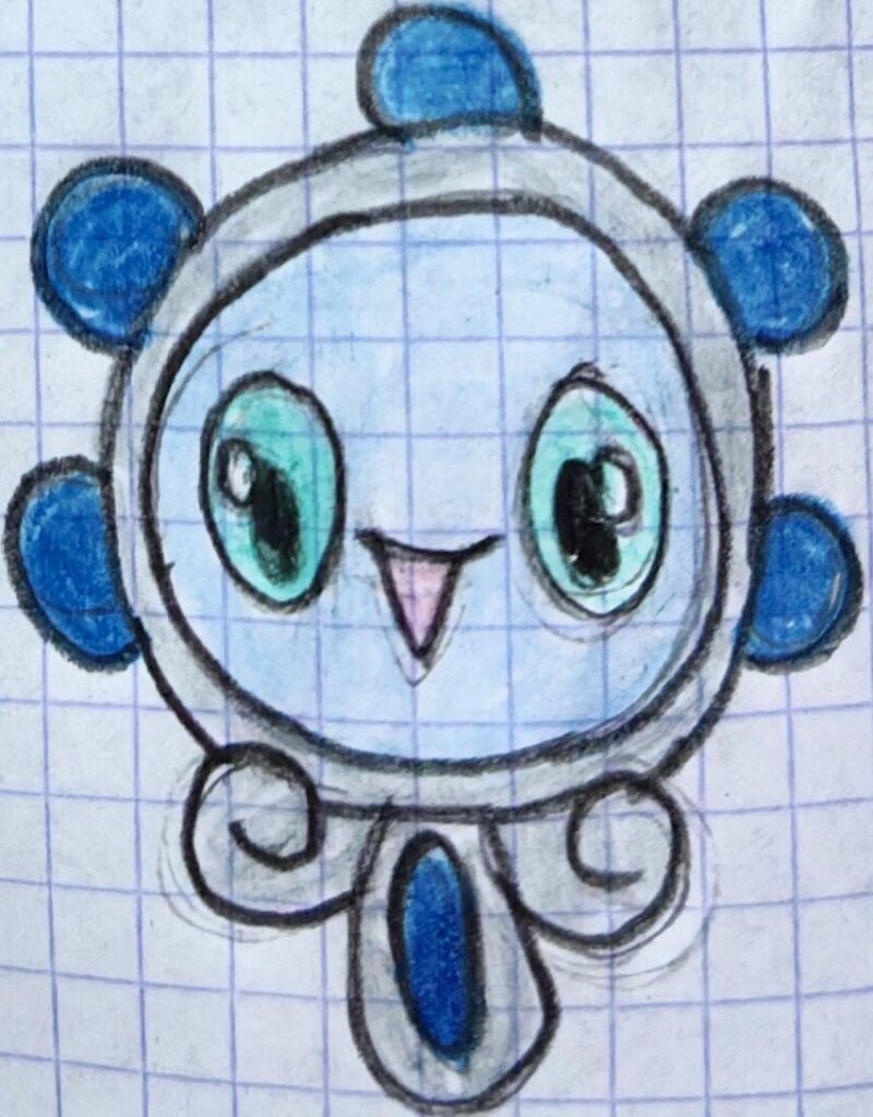 Reflectini Pokemon Mirror Type: Fairy/Steel