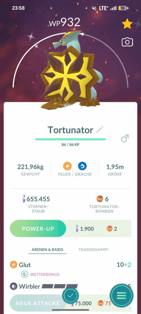 Got really lucky for the catch quest! Shiny Turtonator!