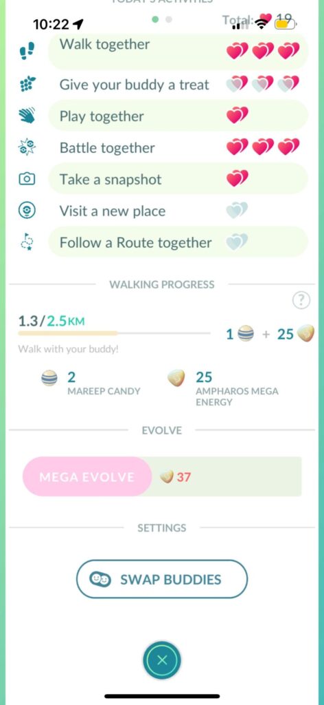 Buddy not receiving candy or energy!!!